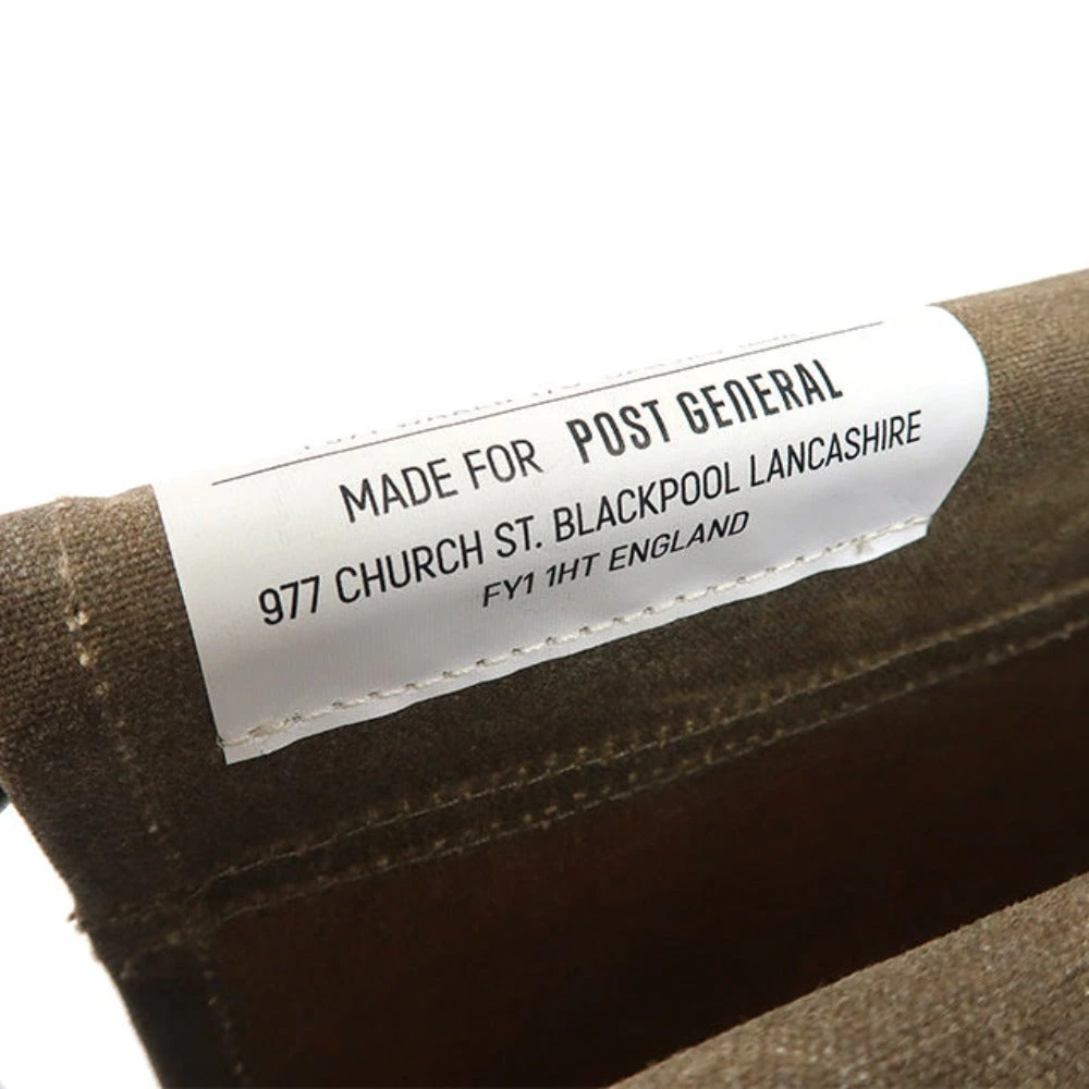 Post General Waxed Canvas Compact Stool 6 Post General Waxed Canvas Compact Stool - Image 4