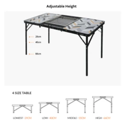 KZM Connect 3 Folding BBQ Table 13 KZM Connect 3 Folding BBQ Table -Zipp Camping Shop 10 945219cf b068 4a62 9d05 893c0cd6a88a