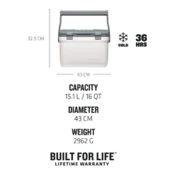 STANLEY® Adventure Cooler 16QT -Zipp Camping Shop 10 e94f65fb bea4 49c4 94ba 2e58868235bf