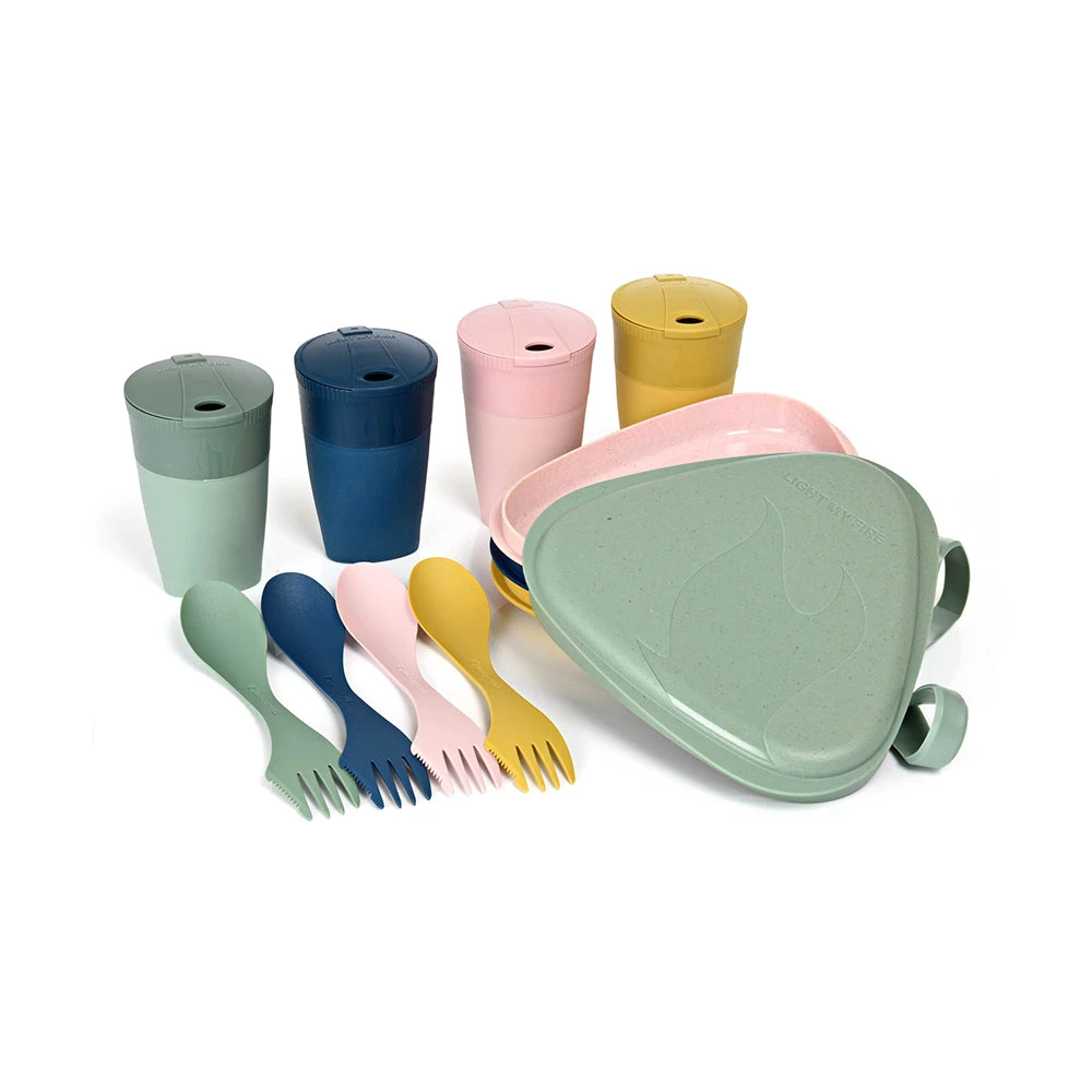Light My Fire Eat´n Drink Kit BIO For 4 Nature 3 Light My Fire Eat´n Drink Kit BIO For 4 Nature