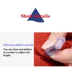 Hewolf Inflatable Mat Orange - Single/Double -Zipp Camping Shop 111 1