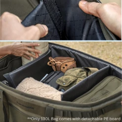 KZM Field Multi Carry Bag 100L & 130L -Zipp Camping Shop 130L PEboard