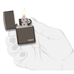 Zippo 150ZL Classic Black Ice® - Refillable Windproof Lighter -Zipp Camping Shop 150ZL 1