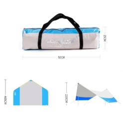 Hewolf 4-8P Outdoor Camping Tarp 25 Hewolf 4-8P Outdoor Camping Tarp -Zipp Camping Shop 1682 3
