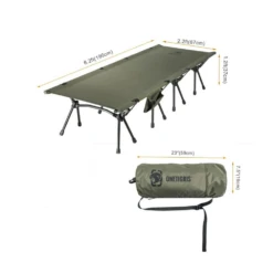OneTigris Outdoor Foldable Camp Bed - Ranger Green 12 OneTigris Outdoor Foldable Camp Bed - Ranger Green -Zipp Camping Shop 1 f5a83ce4 4e93 4bd4 9eff 24c40c4ca940