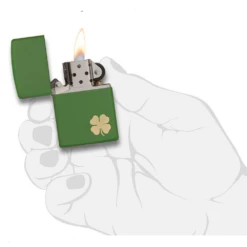 Zippo 228 Shamrock Refillable Windproof Lighter - 21032 -Zipp Camping Shop 21032 4