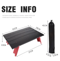 Camp Leader Foldable Low Camping Coffee Table -Zipp Camping Shop 22682098289 704503530 edited