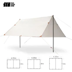 Adventurer Tanxianzhe Waterproof Awning Anti-tearing Sunshade Tarp Outdoor Camping Tan 16 Adventurer Tanxianzhe Waterproof Awning Anti-tearing Sunshade Tarp Outdoor Camping Tan -Zipp Camping Shop 3 7b5344b6 3970 4674 9d43 0040fc3a9b68