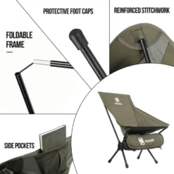OneTigris Portable Camping Chair Large - Ranger Green 10 OneTigris Portable Camping Chair Large - Ranger Green -Zipp Camping Shop 3 a619cdbb 9b63 403a 9c24 7b43faff4c0c