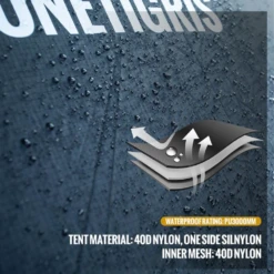 OneTigris Solo Homestead Camping Tent - Black 9 OneTigris Solo Homestead Camping Tent - Black -Zipp Camping Shop 3 b510501c b209 4b26 9a3c 951bf4ef9ab9