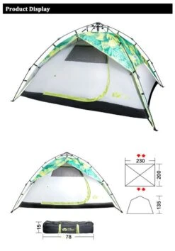 Mobi Garden Camping 3-4P Tent -Zipp Camping Shop 5 4