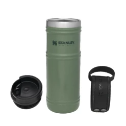 Stanley Legacy Neverleak Travel Mug 16oz - Hammertone Green -Zipp Camping Shop 5 45119c36 6b99 4222 a1a1 81269f6b2ca6