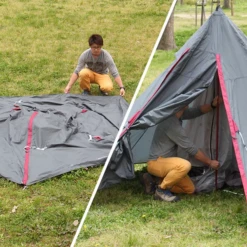 DoD Riders's One Pole Tent -Zipp Camping Shop 5 600x600 e850f013 9e46 402a b39f 2f311dbb0b8f