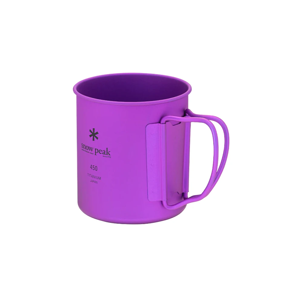 Snow Peak Titanium Single Wall Cup 450ml 7 Snow Peak Titanium Single Wall Cup 450ml - Image 5