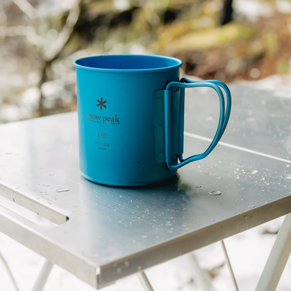 Snow Peak Titanium Single Wall Cup 450ml 9 Snow Peak Titanium Single Wall Cup 450ml - Image 7
