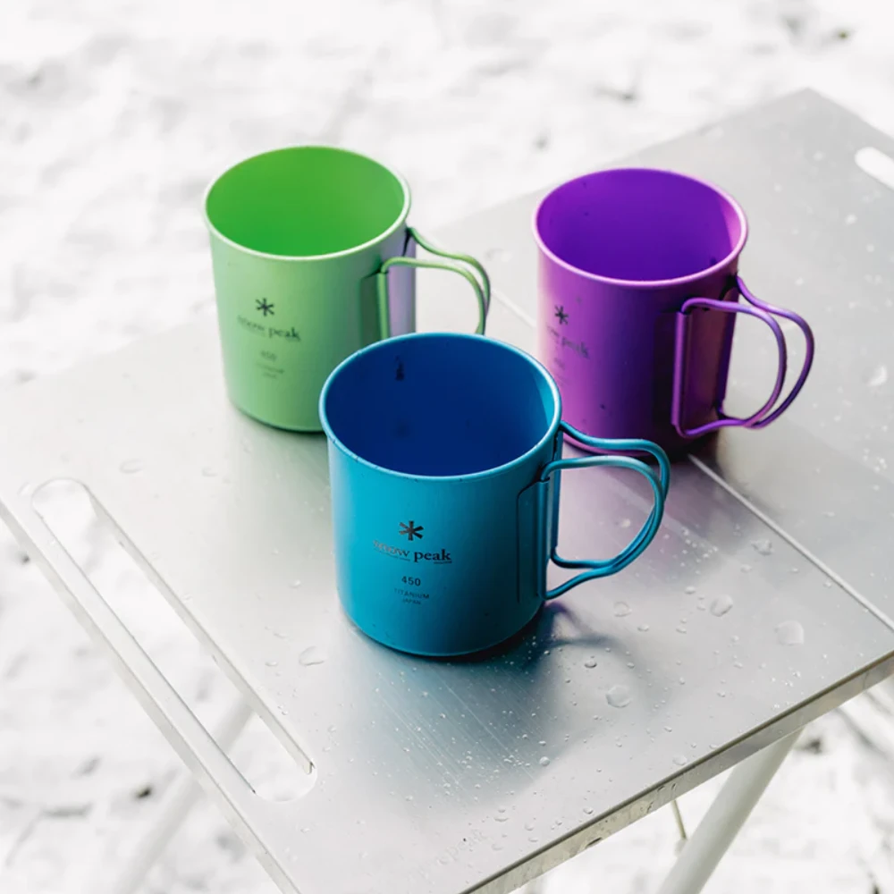 Snow Peak Titanium Single Wall Cup 450ml 10 Snow Peak Titanium Single Wall Cup 450ml - Image 8