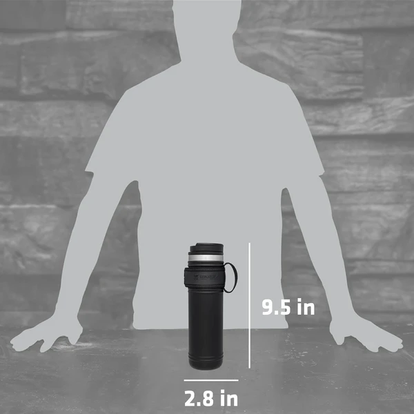 Stanley Legacy Neverleak Travel Mug 20oz - Hammertone Green 7 Stanley Legacy Neverleak Travel Mug 20oz - Hammertone Green - Image 5