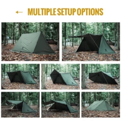 OneTigris Roc Shield Bushcraft Tent TC Version - Ranger Green -Zipp Camping Shop 6 bbc9eff9 98b9 4e08 94fa 75f399c81fa4
