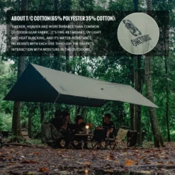 OneTigris FJORD T/C Camping Tarp 16 OneTigris FJORD T/C Camping Tarp -Zipp Camping Shop 7 c668fcad 089b 4c14 b9f4 65c6e1bb6bf8