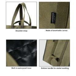 Campingmoon Firewood Bag -Zipp Camping Shop BC 400 08