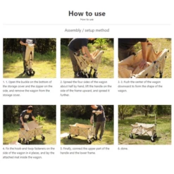 DOD Folding Carry Wagon -Zipp Camping Shop C2 46 BK 7 480x480 82ef267b 4949 40c8 b258 8160b0bc8541