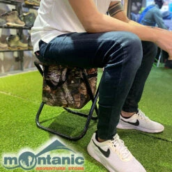 Caribee Fold Up Stool With Cooler 11 Caribee Fold Up Stool With Cooler -Zipp Camping Shop CAR1409 06