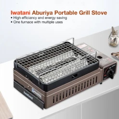 Iwatani Aburiya Portable Grill Stove 16 Iwatani Aburiya Portable Grill Stove -Zipp Camping Shop CB ABR 1CB ABR 2 9