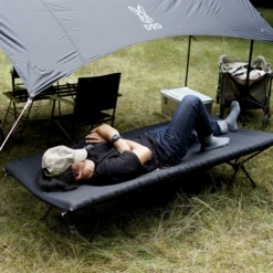 DoD Hanpen In The Sky Camping Bed -Zipp Camping Shop CB1 633 BK 8 600x600 ebc49aee c688 4cf1 b255 4ef192a24e57