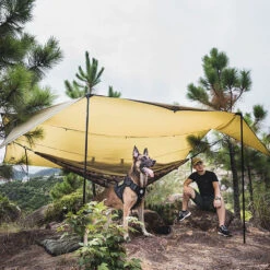 OneTigris Bulwark Rain Fly Camping Tarp 10 OneTigris Bulwark Rain Fly Camping Tarp -Zipp Camping Shop CE HTM01 CB 05