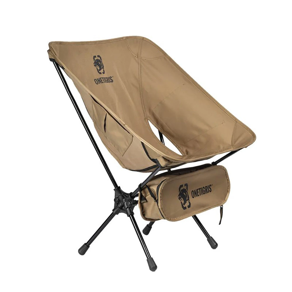 OneTigris Portable Camping Chair - Coyote Brown 4 OneTigris Portable Camping Chair - Coyote Brown - Image 2