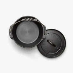 Barebones Cast Iron Dutch Oven 12" -Zipp Camping Shop CKW 307 18