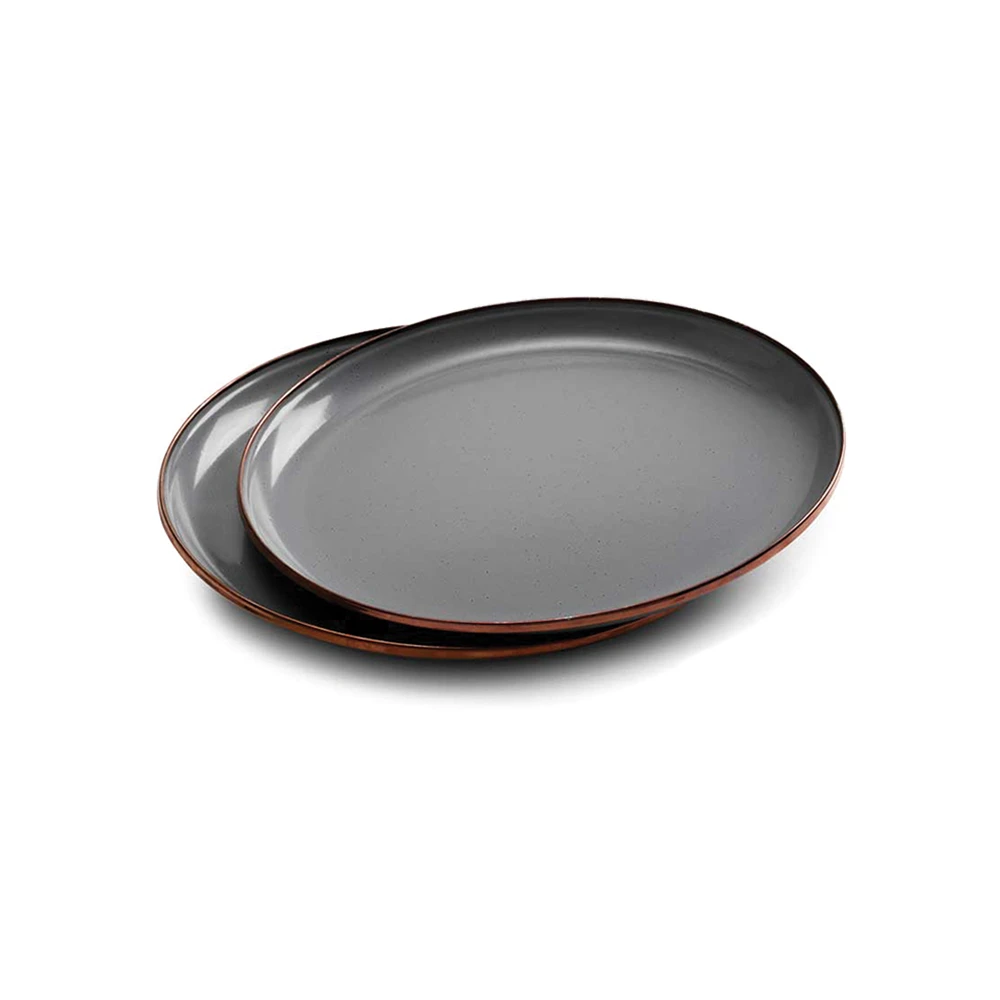 Barebones Enamel Plate - Set Of 2 6 Barebones Enamel Plate - Set Of 2 - Image 4