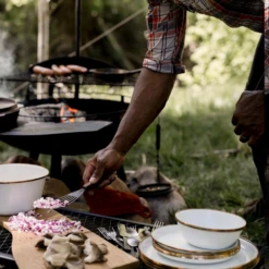 Barebones Enamel Salad Plate - Set Of 2 -Zipp Camping Shop CKW 392 04