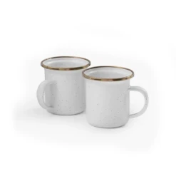 Barebones Enamel Cup - Set Of 2 -Zipp Camping Shop CKW 393 4