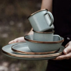 Barebones Enamel Bowl - Set Of 2 -Zipp Camping Shop CKW 425 03