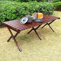 Camp Leader Large Wooden Egg Roll Table -Zipp Camping Shop CL09BWN 4 600x600 f24fbff8 bfbb 4caf b8cb 74b798e86799