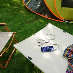 Camp Leader High Collapsible Camp Bed - Tan -Zipp Camping Shop CL45 BL 05 1570ae9c 6063 45f2 bb48 aee61f2b19cf