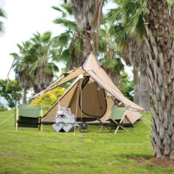 Vidalido Teepee Tent - Camel -Zipp Camping Shop Camel 4