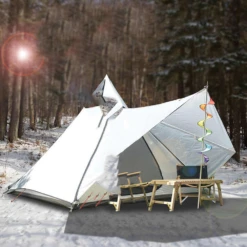 Vidalido Teepee Tent - Camel -Zipp Camping Shop Camel 7