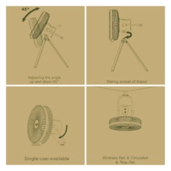 Cargo Container Electric Fan Multi Fan 35 Cargo Container Electric Fan Multi Fan -Zipp Camping Shop Cargo