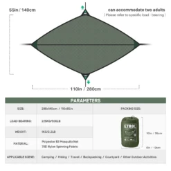 Etrol Bat Hammock -Zipp Camping Shop DC SJ Ge1 08