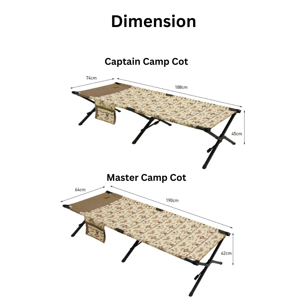 KZM Camp Cot Bed 4 KZM Camp Cot Bed - Image 2