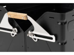 Snow Peak Stacking Shelf Container 50 Black Limited Edition -Zipp Camping Shop FES 038 BK switch4 515Wx515H