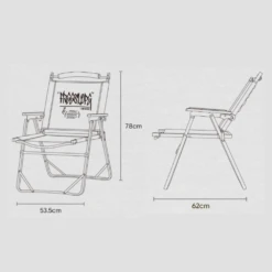 KZM Free Slope Chair -Zipp Camping Shop FreeSlopeChair