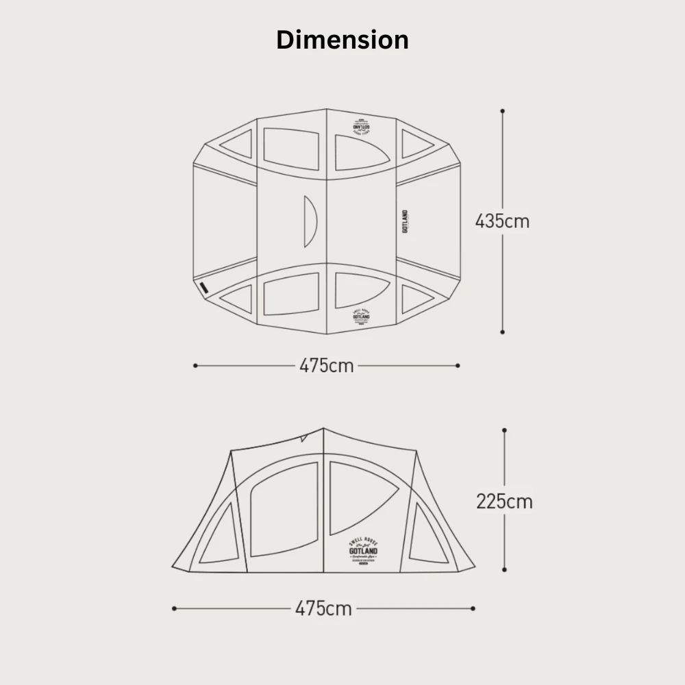 KZM Gotland Swell House Tent 14 KZM Gotland Swell House Tent - Image 12