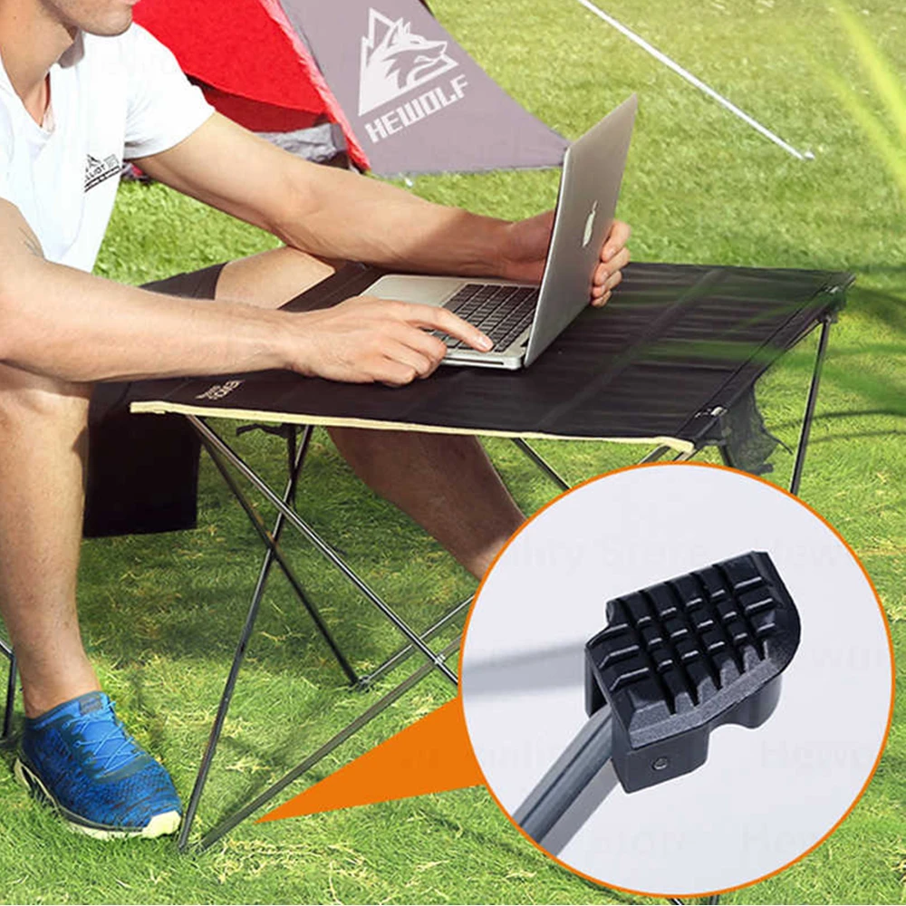 Hewolf Ultralight Foldable Table Black 5 Hewolf Ultralight Foldable Table Black - Image 3