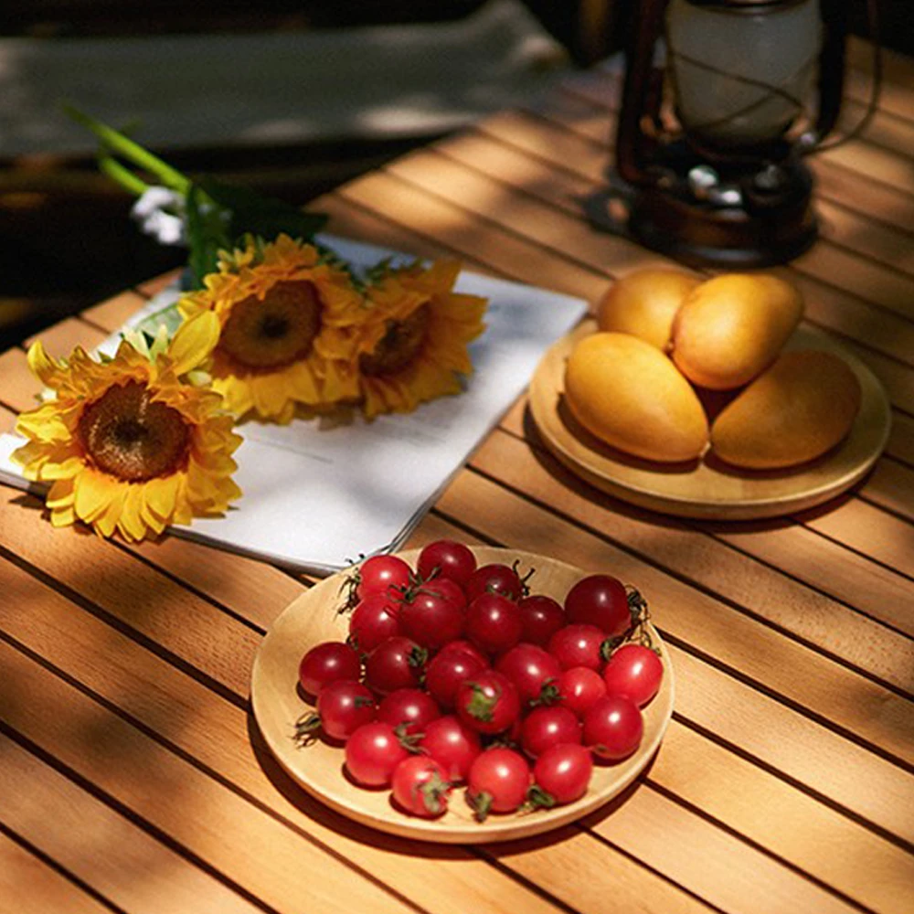 Hewolf Foldable Large Wooden Egg Roll Table 5 Hewolf Foldable Large Wooden Egg Roll Table - Image 3