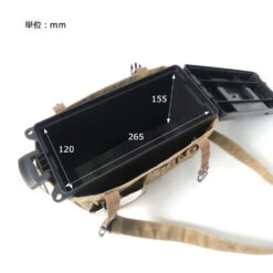 Post General Waxed Canvas Ammo Tool Box 18 Post General Waxed Canvas Ammo Tool Box -Zipp Camping Shop Innerdimension