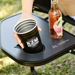 KZM Collapsible Chair With Table 11 KZM Collapsible Chair With Table -Zipp Camping Shop K20T1C010 7 600x600 b0af809f 3a3c 48a2 a35e eee751a4e096
