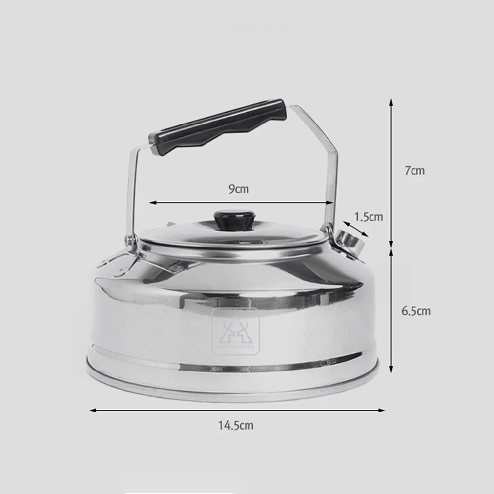 KZM Stainless Steel Kettle 0.8L 8 KZM Stainless Steel Kettle 0.8L - Image 6